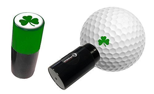 Preisvergleich Produktbild Kleeblatt Golfball Markierer / Stempel - grün
