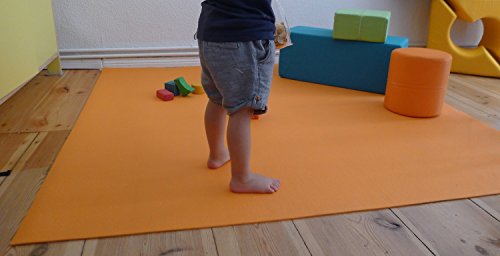 Krabbelmatte ECO (160cm x 160cm) für Babies. –> Versand kostenlos. Öko-Tex zertifziert. Geld zurück Garantie. - 5