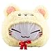 Produktbild Meralens Funnylens Teddybär Nemu Nemo Neko Kuscheltier Katze - Manga Anime Otaku Kawaii Stofftier - Plüschtier Plush Cat Katze Merchandise zum Kuscheln Original aus Japan Höhe 25cm und Breite 34cm