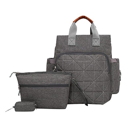 Preisvergleich Produktbild BABIFIS 3 Teile / Satz Babywindel Taschen Mutter Wasserdichte Rucksäcke Große Kapazität Handtaschen Neugeborenes Baby Mutterschaft Taschen Babypflege 3 Farben