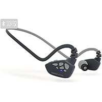Energy Sistem Sport 3 - Auriculares Deportivos con Bluetooth (tecnología aptX, micrófono Incorporado, Secure-Fit, IPX4, Control Talk) Color Plata