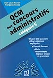 QCM aux concours administratifs, catégorie C