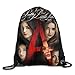 Produktbild DHNKW Drawstring Backpack Sack Bag Pretty Little Liars Home Travel Sport Storage Hiking Running Bags