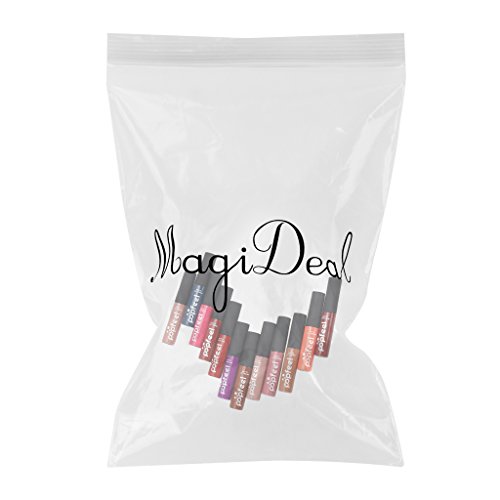 MagiDeal 12 Farbe Matt Make-up Lipgloss Langanhaltend Flüssigkeit Lippenstifte Makeup Lipsticks Set - 2