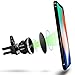 Price comparison product image Car Phone Mount, Vena [4Netic] Circle Magnetic Cellphone Car Mount, Universal Air Vent Holder for iPhone XR/XS/XS MAX/X/8 Plus/8, Galaxy S9 S9 Plus Note 9 8 S8 Plus S8, Google Pixel 3/3 XL/2/2 XL, LG V30/G6, HTC, Motorola G6/G6 Play/G6 Plus- Black