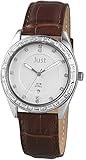 Just Watches Damen-Armbanduhr Analog Quarz Leder 48-S8262A-SL-BR