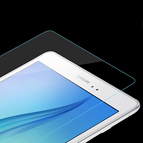 boriyuan Samsung Galaxy Tab A 9.7″ Leder Case Schutz Hülle Cover mit Bluetooth Tastatur (Deutsche QWERTZ) (Glas Folie) - 3