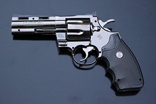 GYD. 9 mm War 3D weapon lighter, table lighter, chrome collectible rifle gun 1: 1.