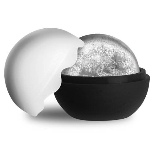 On the Rocks Glass & Ice Ball Mould Gift Set - 3