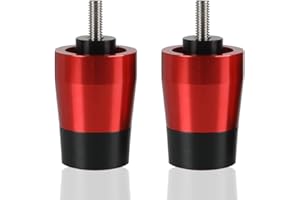 ZHUOWU 2Pcs Contrappesi Manubrio Bilancieri For Forza 750 Forza750 2020-2022 (Rosso)