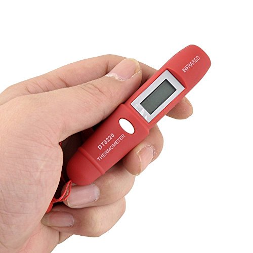 Revesun Mini Infrared Thermometer Pen/Non-contact IR Temperature Measurement Pen With Strap LCD Display Type range:- 50Ã‚Â°C to 220Ã‚Â°C (-58Ã‚Â°F- 428Ã‚Â°F)Black by Revesun - 4