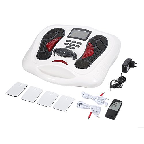 Preisvergleich Produktbild Flyelf Fußmassagegerät mit Wärmefunktion Fernbedienung Massageprogrammen Fußpflege
