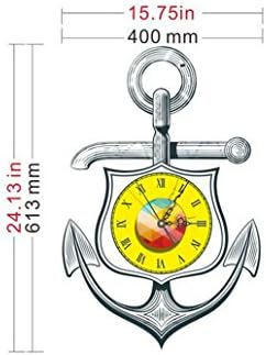 Modern DIY Large Frameless Kitchen Wall Clock 3D Stickers Home Office Decor Gift Sucastle fashion 61.3CM*40CM