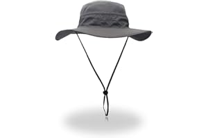 EONPOW Sonnenhut Herren Damen Gartenhut UV-Schutz Sonnenschutz Hut Sommerhut mit Breiter Krempe Outdoor Anglerhut Wanderhut