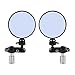 Autofy Universal Double 90 Degree Bending Round Side Mirror Set for All Bikes (Set of 2) RS.808.00