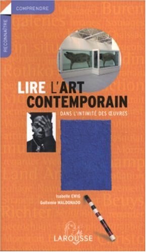 couverture de : Lire l'art contemporain