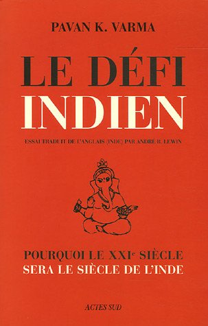couverture de : Le d&eacute;fi indien