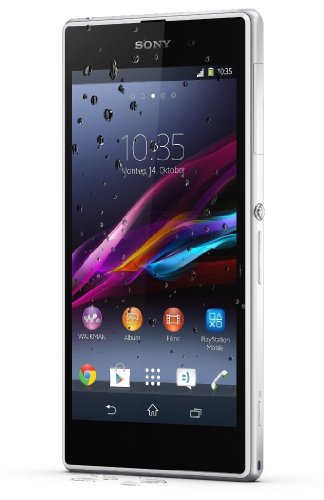 Sony Xperia Z1 Smartphone d  bloqu   4G  Ecran  5 pouces - 16 Go - Android 4 1 Jelly Bean  Blanc  Import Europe 