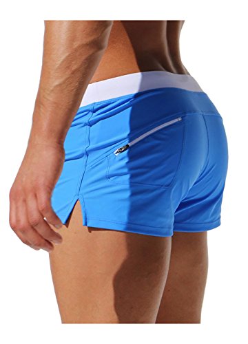 OUO Badehose Herren Badeshorts Schwimmhose Wassersport kurze Hose - 2
