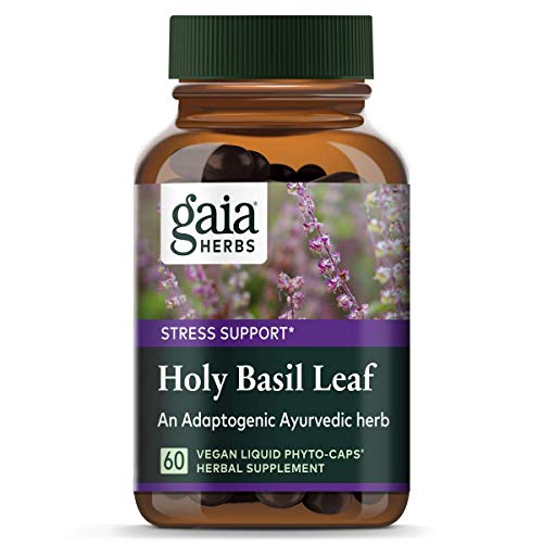 Santo hojas de albahaca, 60 Veggie líquidos Phyto-Caps - Gaia Herbs