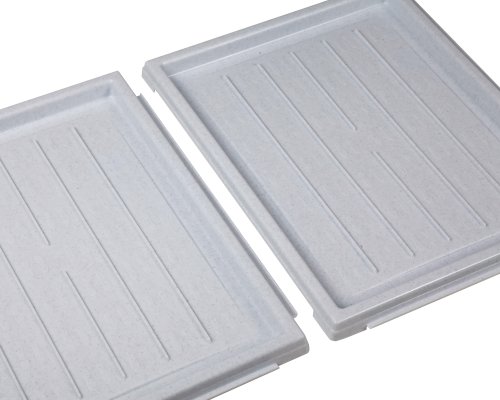 Schuhablage Schuhsammler Schuhabtropfschale, steckbar, 2 Stück - 2