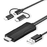 Achtung: Kompatibel mit Phone / Pad / Pod (OS 9.0 über allen OS Geräten, Plug & Play mit zusätzlicher Stromversorgung, keine weiteren Apps Installation) aufgrund ihres DRM Schutzes für ihre Dienste);