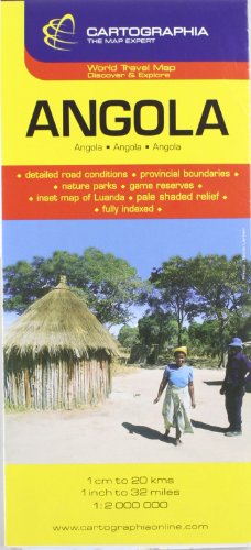 Carte Cartographia Angola livre