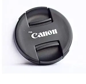 FND 58mm Front Lens Cap Compatible with Canon 5d/650d/ 1100d/ 600d/700d/1200d/1300d/1000d/1100d with 18-55mm & 55-250mm Lens (Pack of 2)