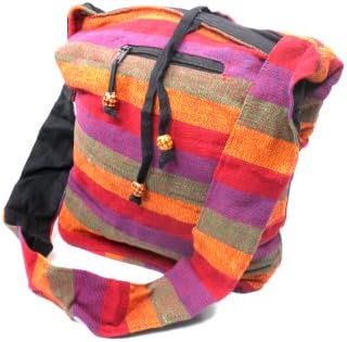 Indian Yoga Handbag Leisure Belt Kit Bag with Long Straps