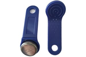 PAC SUPPLIES GLOBAL LTD Ibutton Dallas Key EPOS POS Register tab - Non Magnetic (Blue)