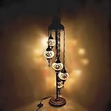 ★ 【ÚNICO】 El producto presenta un elegante diseño de metal y un zócalo E14. ¡Mide 120 cm de altura, 17 cm de ancho