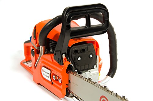 58cc 20″ Petrol Chainsaw + 2 x Chains + More - 4