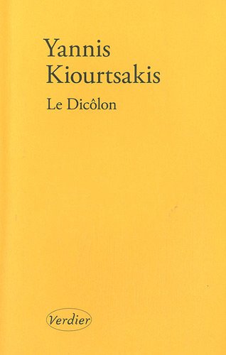 couverture de : Le Dic&ocirc;lon