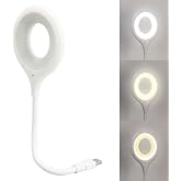 G&uuml;ncel&Ccedil;arşı Sesle Kontrol 3 Renk Işık Modlu Akrobat USB LED Kitap Okuma Işığı, USB Gece Işığı Lambası, 20 LED, Sesle Kontrol 