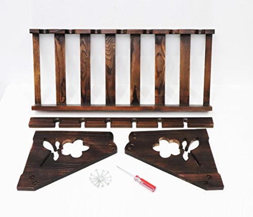 Tuorui Tabletop Wine Rack Weinglashaltertabletop Weinregal Holz Weinflasche Und Glasregal Weinlagerung Einfache Montage 7 Flasche 6 Lange Stem Glashalter Tuorui Tabletop Wine Rack Weinglashaltertabletop Weinregal Holz Weinflasche Und Glasregal Weinlagerung Einfache Montage 7 Flasche 6 Lange Stem Glashalter