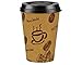 Produktbild 200 Stk. Kaffeebecher Premium Coffee to go mit Deckel, Pappe beschichtet 300 ml