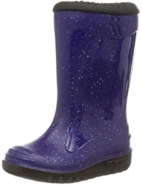 Romika Glitzy | PVC Kinder Regenstiefel | Bunte Unisex-Gummistiefel | Gefüttert und schadstofffrei
