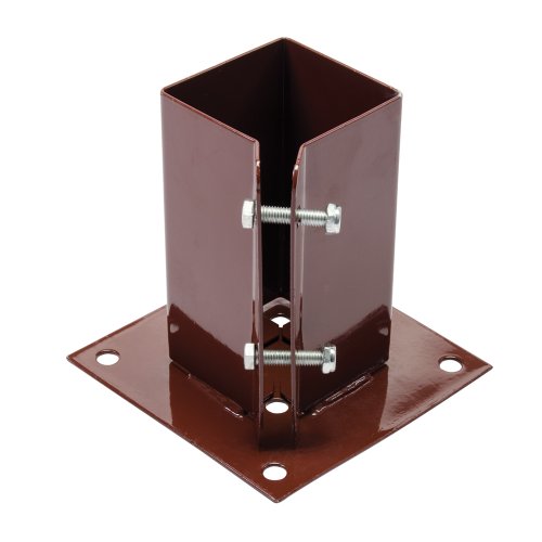 Preisvergleich Produktbild FIXMAN 995311 Pfostenträger, Aufschraubhülse 75 x 75 mm