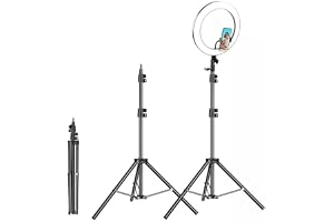 LY Sweden LED ringlampa med stativ för foto och selfies - 210 cm