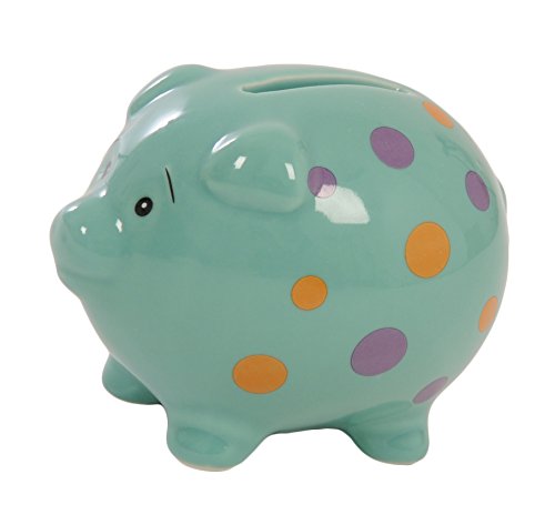 Suki Gifts Polka Dot Piggy Bank