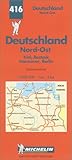 Image de Carte routière : Allemagne Nord-Est, N° 416