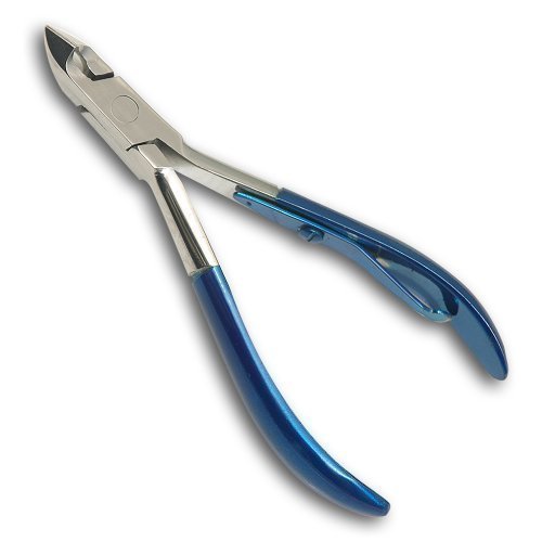 Prestige Professional Cuticle Nail art nippers clippers cutters manicure Blue