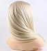 24" Cosmetology Mannequin Head 100% Synthetic Hair Blonde Color, Practice Training Hair Styling Mannequin Head