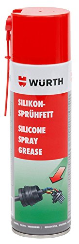 Silikonsprühfett - 500ml - Geeignet zur Schmierung von Türbolzen, Gleitschienen, Tür- und Möbelscharnieren, Schubfächern, Kunststoff-, Schiebedach- und Sitzführungen, etc. Ebenso eignet es sich für die Schmierung von Schaltern, elektr. Verdrahtungen und empfindlichen Bauteilen zum Schutz gegen Feuchtigkeit und Korrosion.