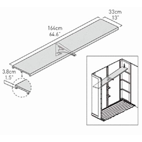 Keter Regal-Set 3 für Kunststoffhäuser 715101 - 6