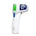 Produktbild Rycom 3 Modi Infrarot Stirnthermometer Fieberthermometer mit LCD Hintergrundbeleuchtung und Fieberwarnung , kontaklos digital Babythermometer speichert 32 Messungen , tragbar Thermometer für Körper Oberfläche und Raum , 7 in 1 medizinische Thermometer für Baby Kinder Erwachsene
