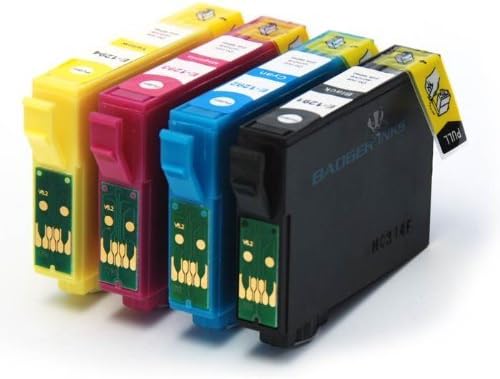 First Call Inks Ink Cartridges – Compatible with Epson Stylus Printers, 420, sx425435 W,, SXW, SX, SX440 W, SX445 W, SX525WD, SX535WD, SX620FW and Epson Stylus Office B42WD, BXF, BX305FW bx305320fw, BX525WD, BX535WD, BX625FWD, BX635FWD, BX925FWD, BX935FWD, confezione da 4 (1 set)