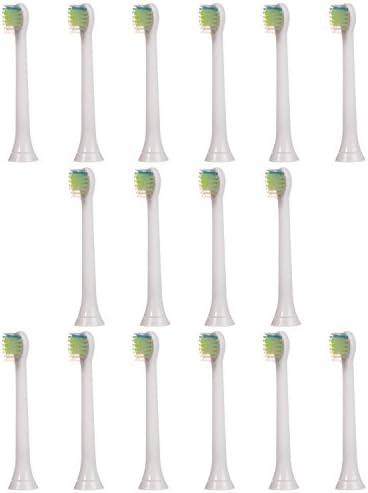 16 Pcs (4x4) worldgen® Replacement Heads for Philips Sonicare Toothbrush Diamondclean Mini (hx-6074)