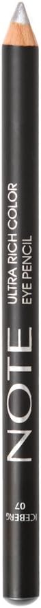 Note Cosmetics Ultra Rich Color Göz Kalemi 07 Iceberg - Gümüş Rengi
