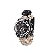 Produktbild Forfar 6 in 1 Wasserdichtes Überleben Paracord Armband Uhr Überleben Paracord Armband Wrist Uhr mit Whistle Außen Compas